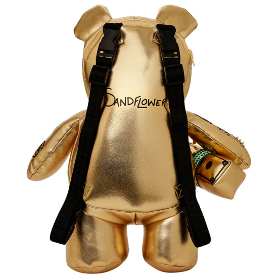 Sprayground Τσάντα πλάτης Tribal Gold Medium Money Bear Backpack